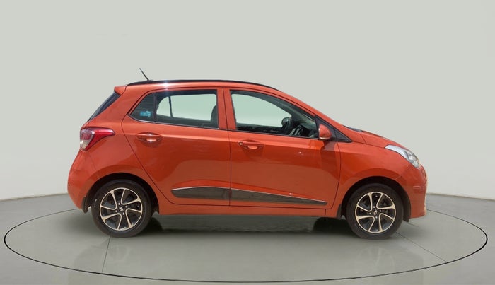 2017 Hyundai Grand i10 SPORTZ AT 1.2 KAPPA VTVT, CNG, Automatic, 42,356 km, Right Side View