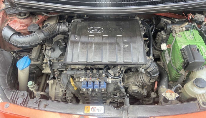2017 Hyundai Grand i10 SPORTZ AT 1.2 KAPPA VTVT, CNG, Automatic, 42,356 km, Open Bonet