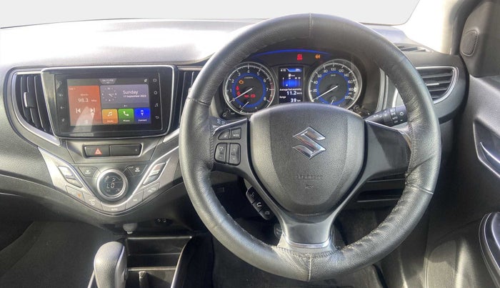 2019 Maruti Baleno ALPHA CVT PETROL 1.2, Petrol, Automatic, 10,066 km, Steering Wheel Close Up