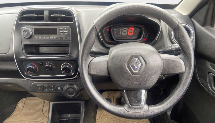 2019 Renault Kwid RXL, Petrol, Manual, 10,155 km, Steering Wheel Close Up