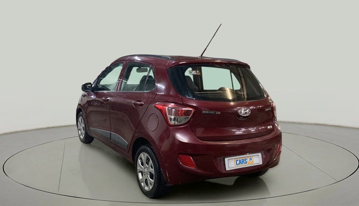 2016 Hyundai Grand i10 SPORTZ 1.2 KAPPA VTVT, Petrol, Manual, 46,189 km, Left Back Diagonal