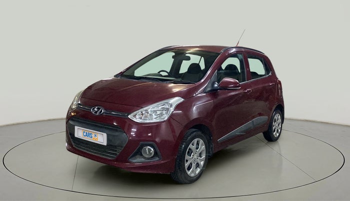 2016 Hyundai Grand i10 SPORTZ 1.2 KAPPA VTVT, Petrol, Manual, 46,189 km, Left Front Diagonal