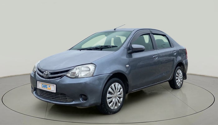 2013 Toyota Etios G, Petrol, Manual, 63,497 km, Left Front Diagonal