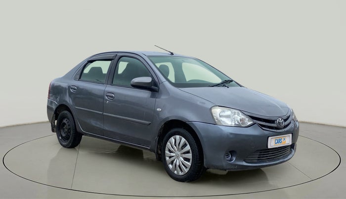 2013 Toyota Etios G, Petrol, Manual, 63,497 km, Right Front Diagonal