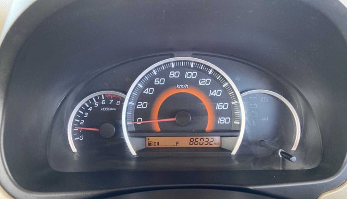 2014 Maruti Wagon R 1.0 VXI, Petrol, Manual, 86,019 km, Odometer Image