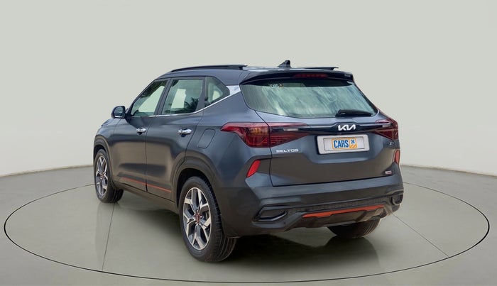 2021 KIA SELTOS X LINE 1.4 PETROL DCT, Petrol, Automatic, 81,600 km, Left Back Diagonal