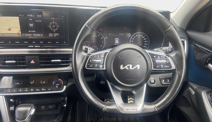 2021 KIA SELTOS X LINE 1.4 PETROL DCT, Petrol, Automatic, 81,600 km, Steering Wheel Close Up