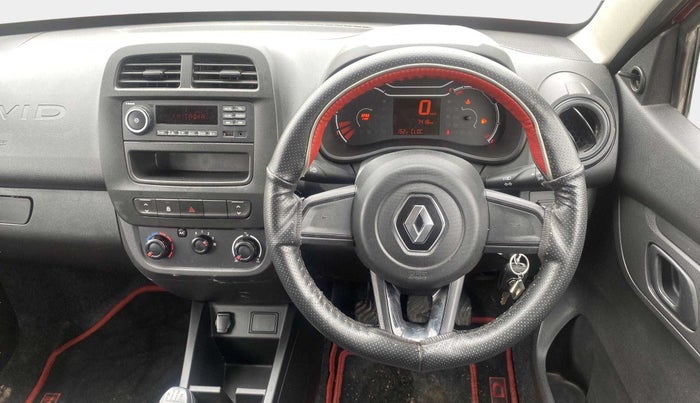 2022 Renault Kwid RXL 1.0, Petrol, Manual, 7,414 km, Steering Wheel Close Up