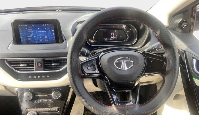 2023 Tata NEXON XZ PLUS PETROL, Petrol, Manual, 19,398 km, Steering Wheel Close Up