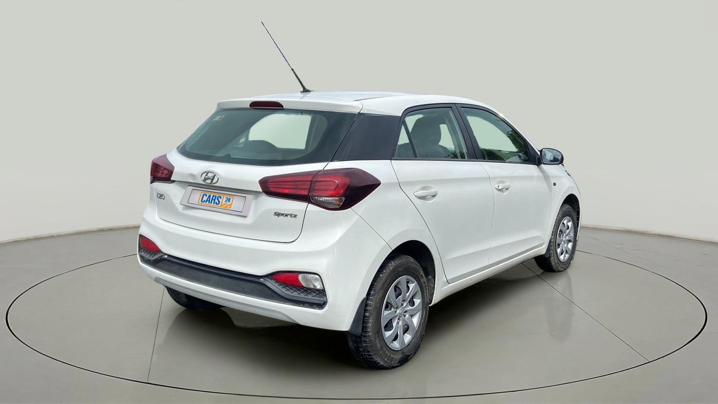 2018 Hyundai Elite i20 SPORTZ 1.2, Petrol, Manual, 13,141 km, Right Back Diagonal