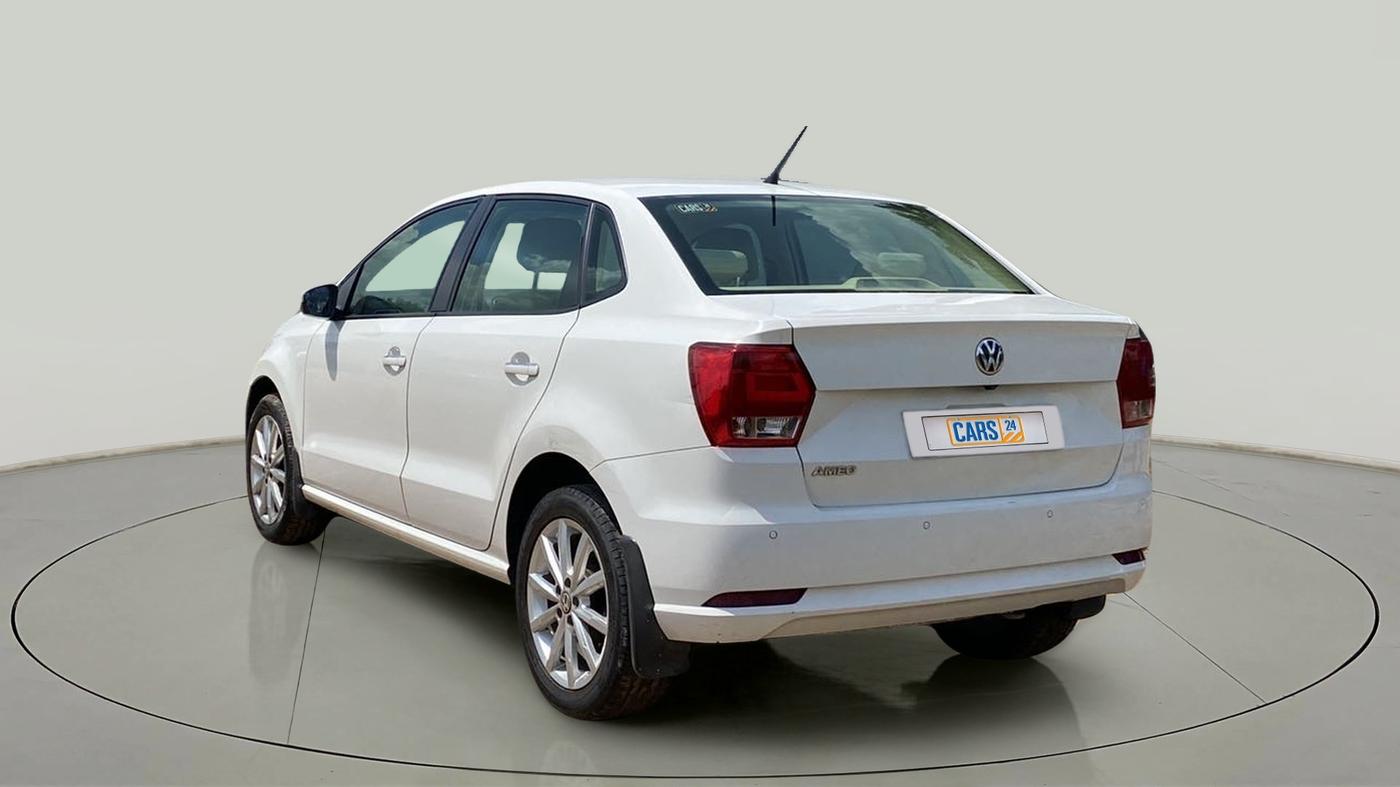 2017 Volkswagen Ameo HIGHLINE1.2L PLUS 16 ALLOY, Petrol, Manual, 65,814 km, Left Back Diagonal