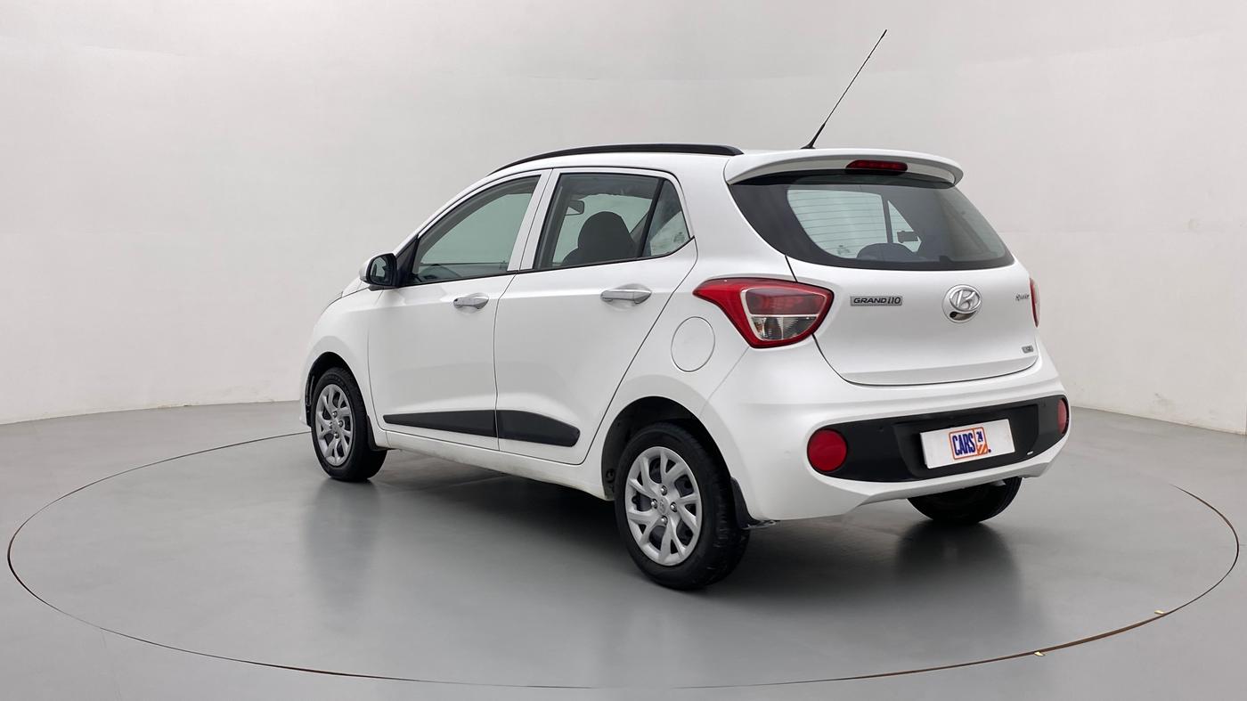 2018 Hyundai Grand i10 SPORTZ 1.2 KAPPA VTVT, Petrol, Manual, 14,903 km, Left Back Diagonal