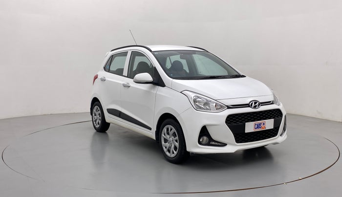 2018 Hyundai Grand i10 SPORTZ 1.2 KAPPA VTVT, Petrol, Manual, 14,903 km, Right Front Diagonal