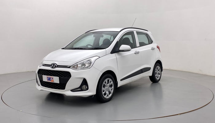 2018 Hyundai Grand i10 SPORTZ 1.2 KAPPA VTVT, Petrol, Manual, 14,903 km, Left Front Diagonal