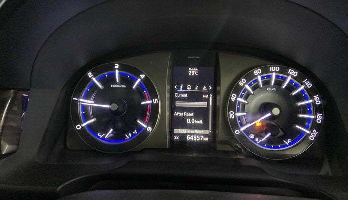 2018 Toyota Innova Crysta 2.4 VX 7 STR, Diesel, Manual, 64,856 km, Odometer Image