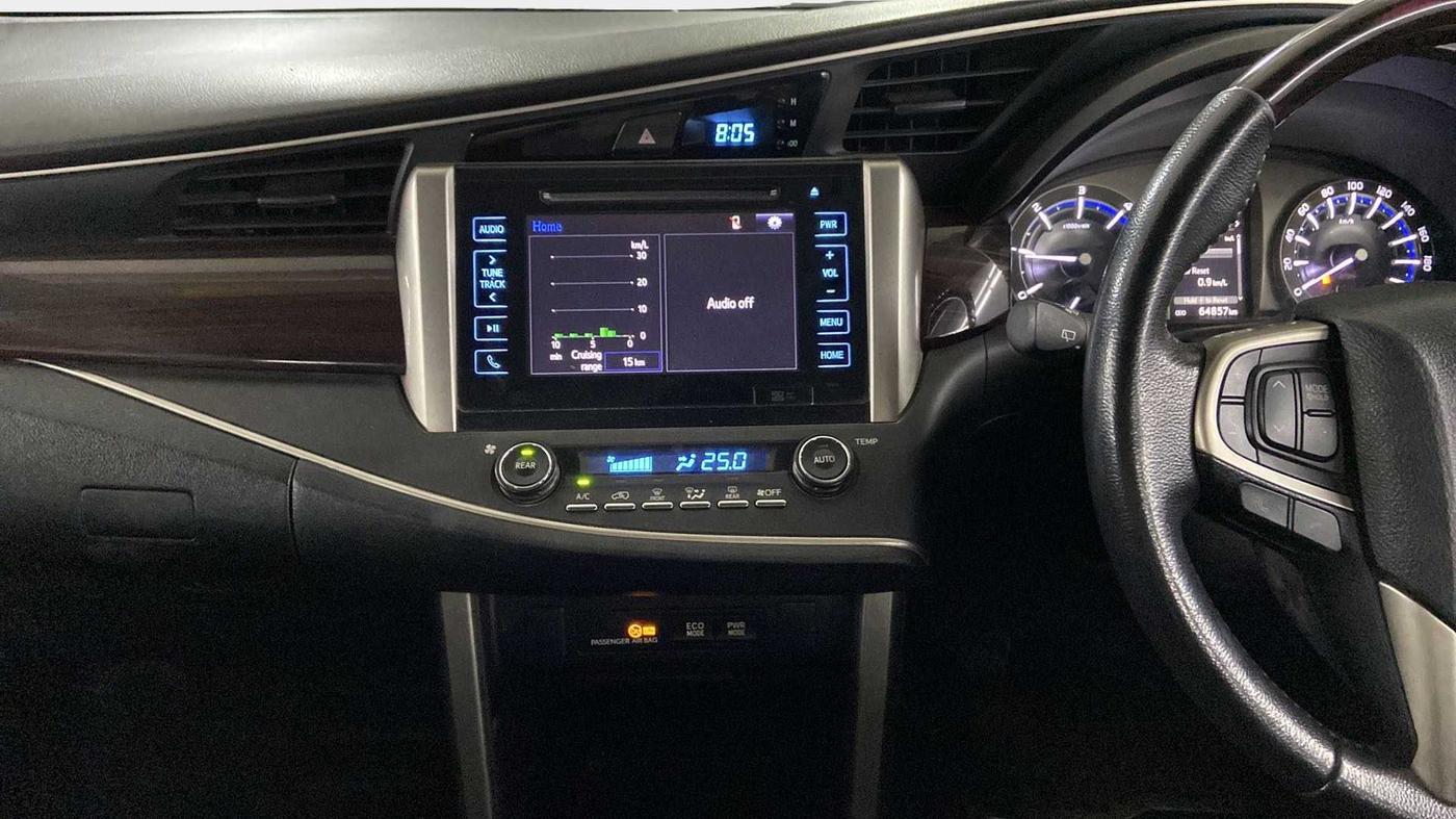 2018 Toyota Innova Crysta 2.4 VX 7 STR, Diesel, Manual, 64,856 km, Infotainment System