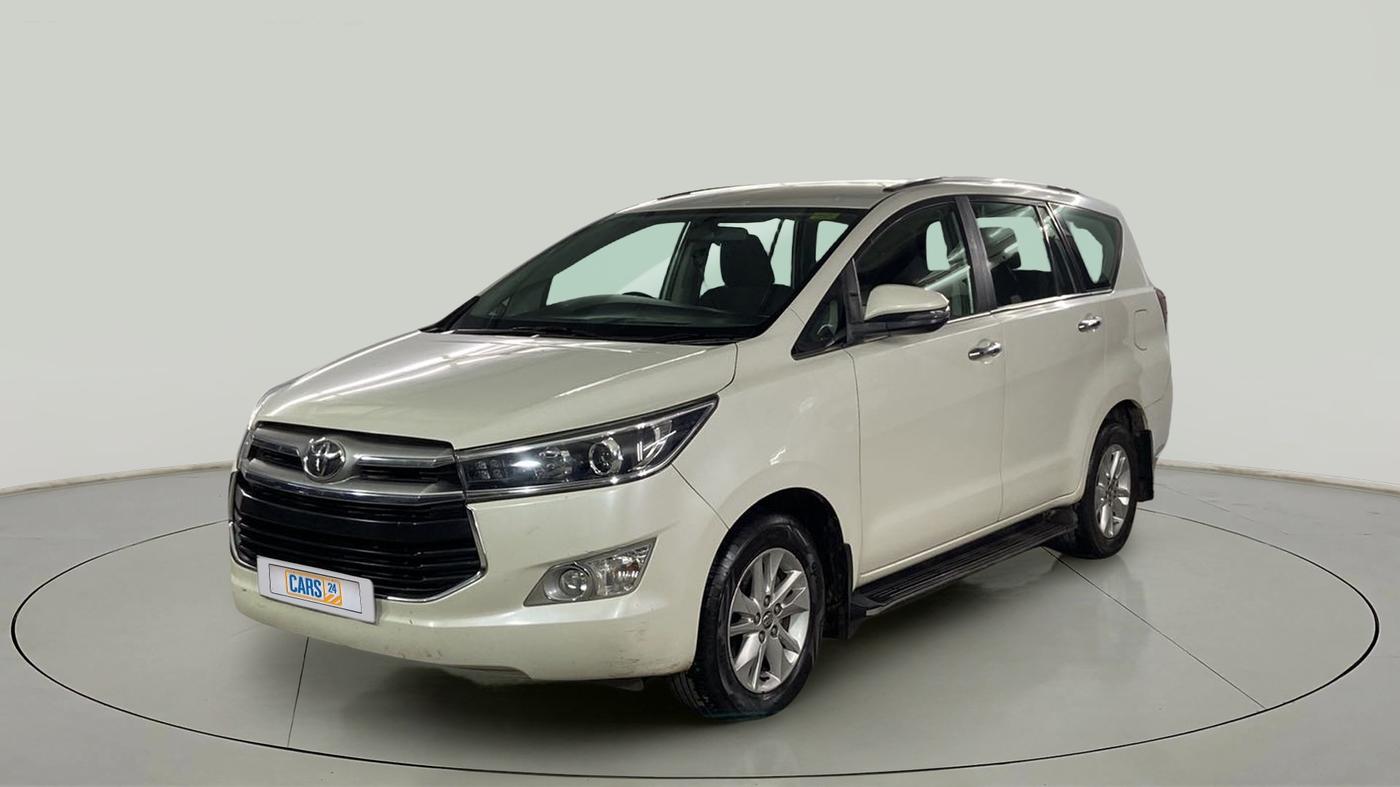 2018 Toyota Innova Crysta 2.4 VX 7 STR, Diesel, Manual, 64,856 km, Left Front Diagonal