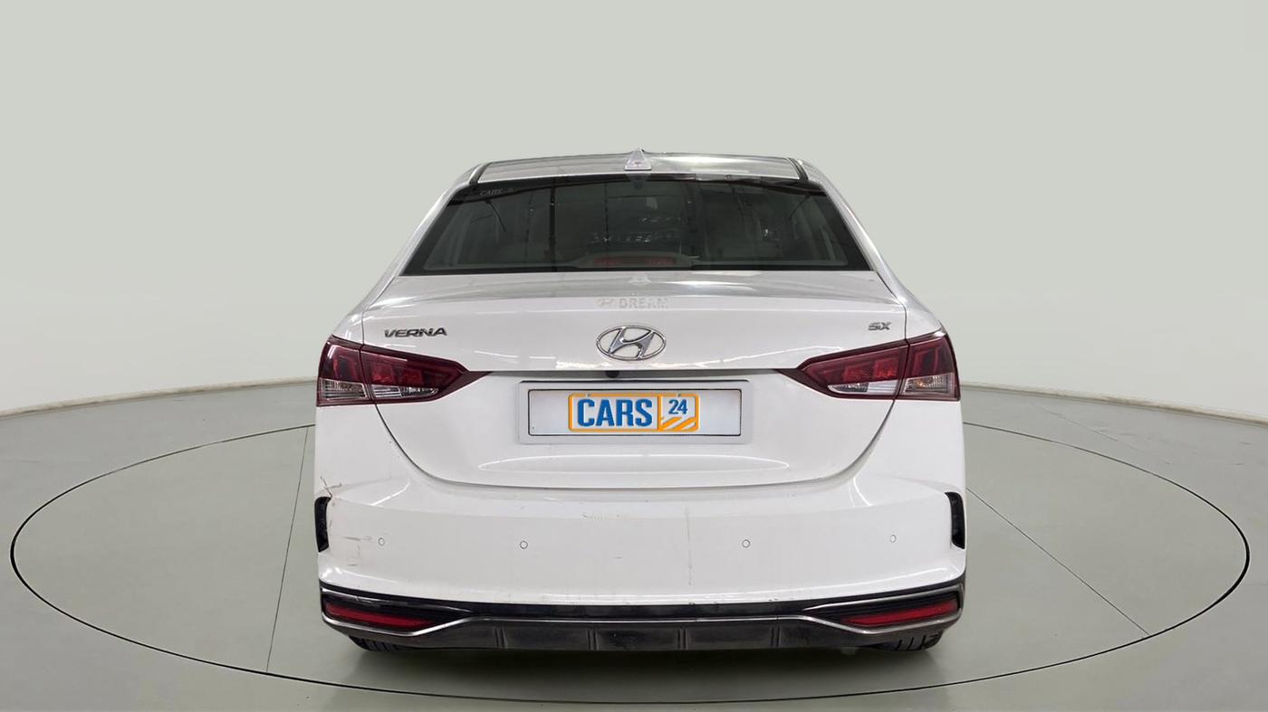 2020 Hyundai Verna SX 1.5 VTVT, Petrol, Manual, 47,841 km, Back/Rear
