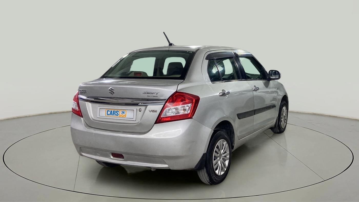 2014 Maruti Swift Dzire VDI, Diesel, Manual, 1,07,648 km, Right Back Diagonal