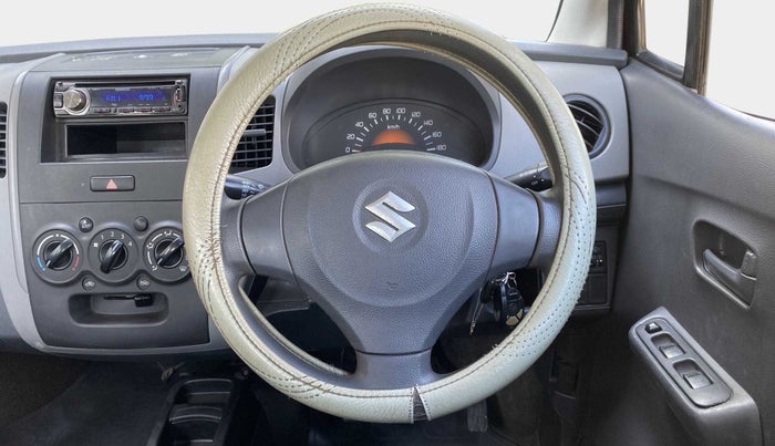 2010 Maruti Wagon R 1.0 LX, Petrol, Manual, 60,257 km, Steering Wheel Close Up