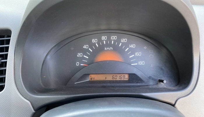 2010 Maruti Wagon R 1.0 LX, Petrol, Manual, 60,257 km, Odometer Image