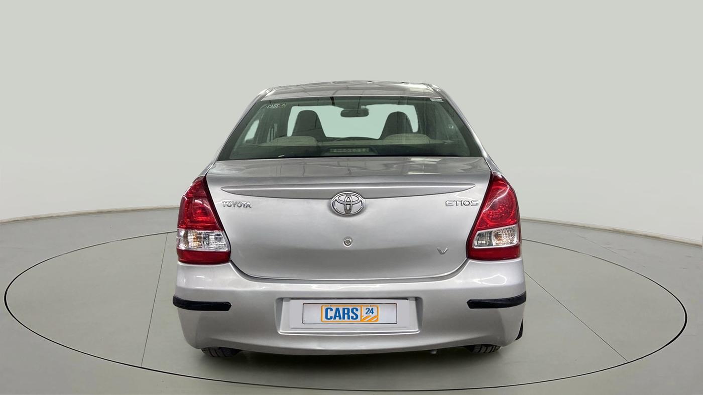 2011 Toyota Etios V, Petrol, Manual, 69,079 km, Back/Rear