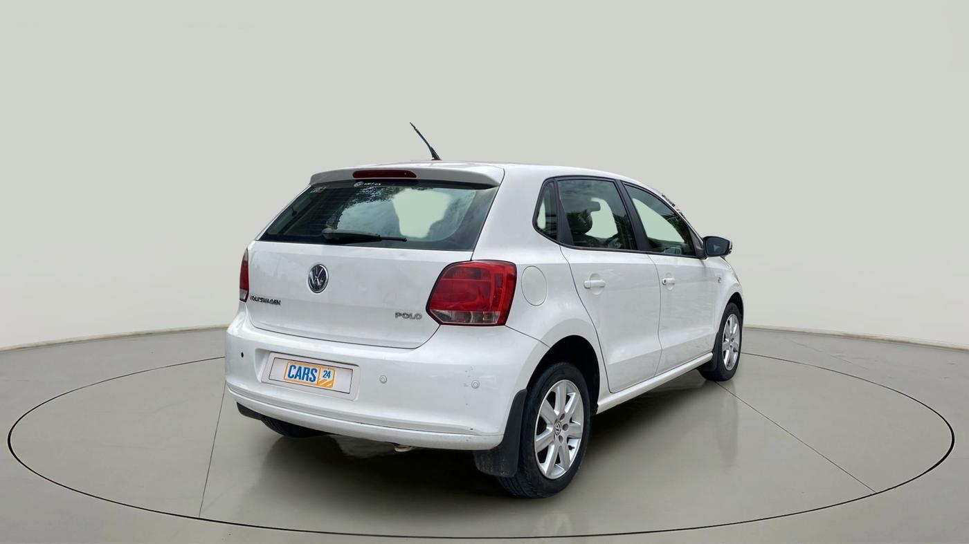 2011 Volkswagen Polo HIGHLINE1.2L, Petrol, Manual, 19,224 km, Right Back Diagonal