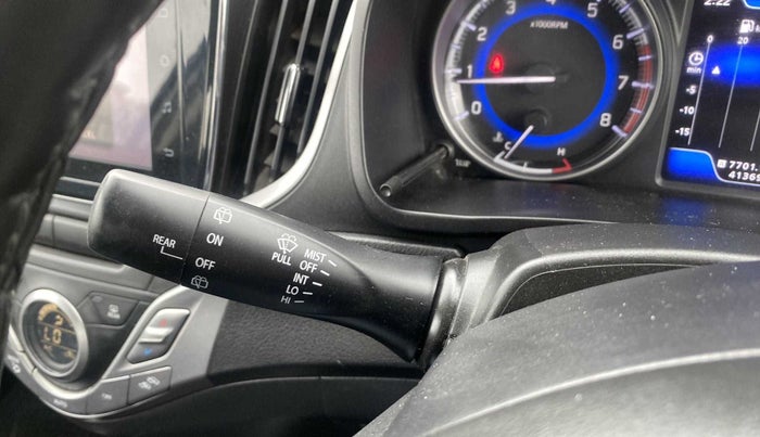 2019 Maruti Baleno ZETA PETROL 1.2, Petrol, Manual, 41,365 km, Combination switch - Wiper Switch not functional