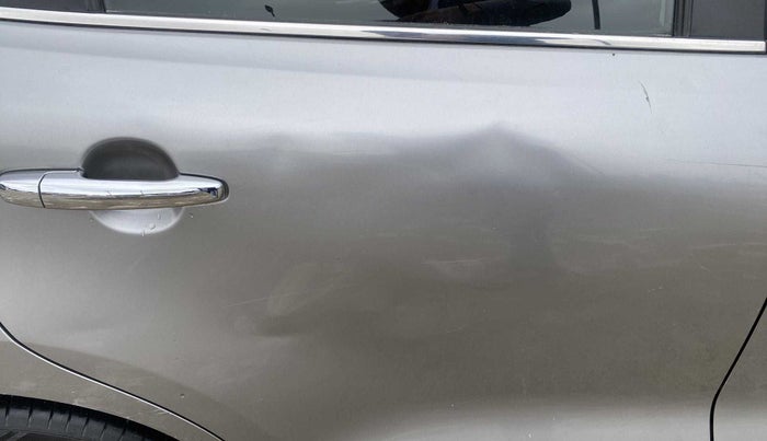 2019 Maruti Baleno ZETA PETROL 1.2, Petrol, Manual, 41,365 km, Right rear door - Circle - Paint ok & Dent >4 inch(on criase line)