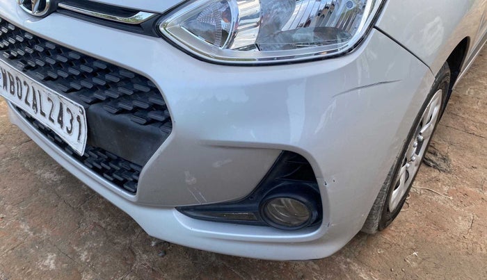 2017 Hyundai Grand i10 SPORTZ (O) 1.2 KAPPA VTVT, Petrol, Manual, 26,121 km, Front bumper - Minor scratches