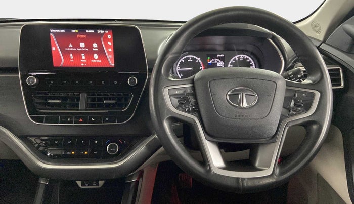 2022 Tata Safari XT PLUS, Diesel, Manual, 17,708 km, Steering Wheel Close Up