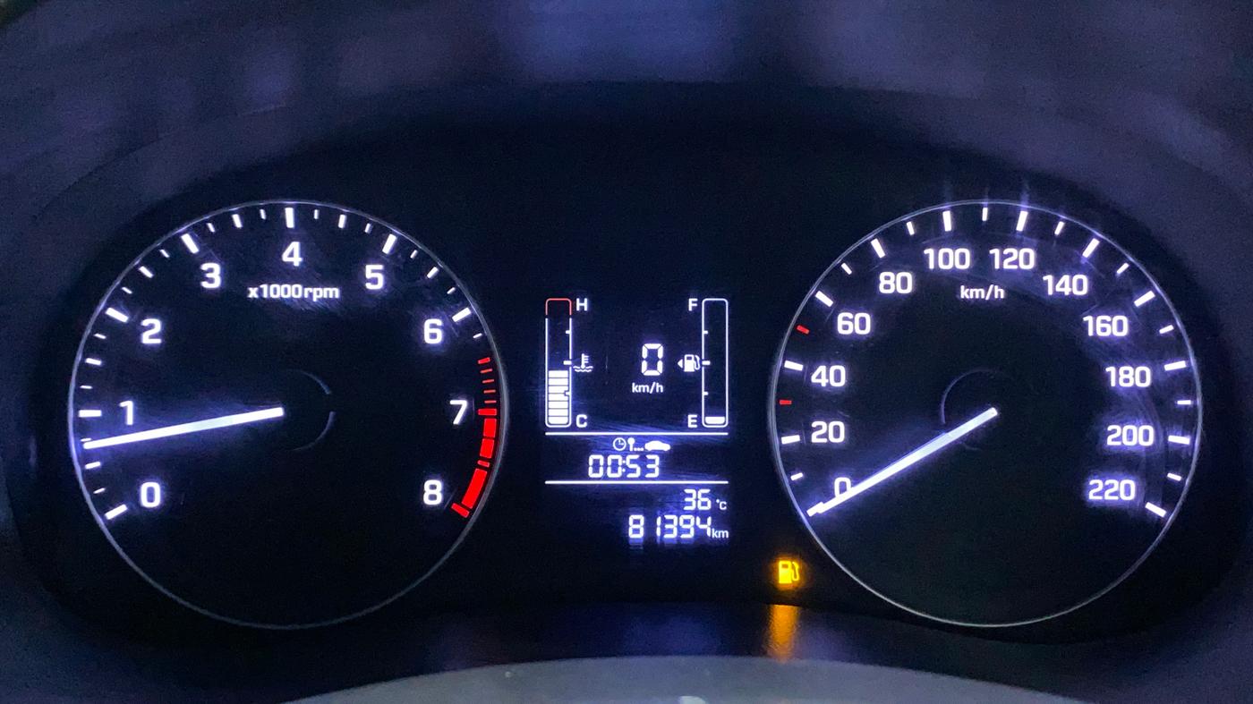 2017 Hyundai Creta SX PLUS 1.6 PETROL, Petrol, Manual, 81,394 km, Odometer Image