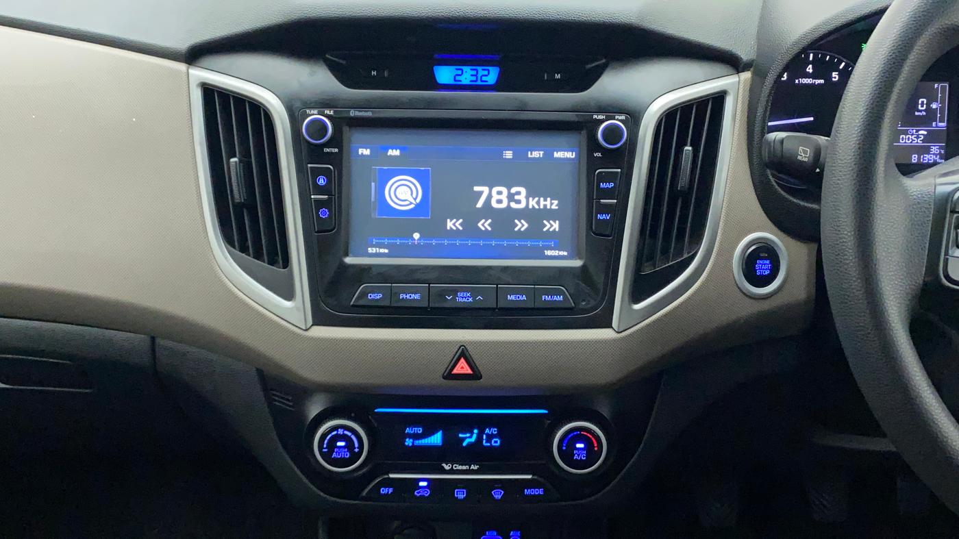 2017 Hyundai Creta SX PLUS 1.6 PETROL, Petrol, Manual, 81,394 km, Air Conditioner