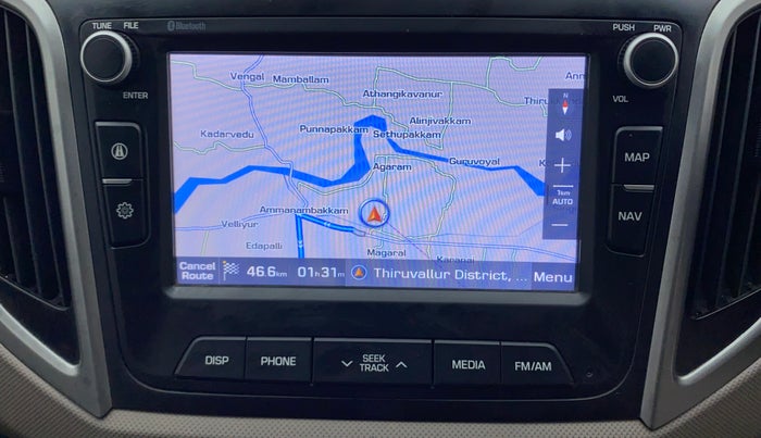 2017 Hyundai Creta SX PLUS 1.6 PETROL, Petrol, Manual, 81,394 km, Navigation System