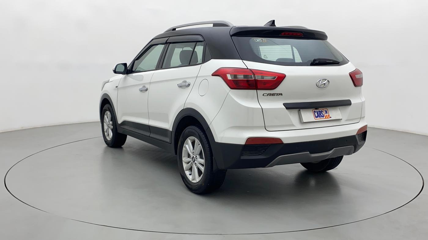 2017 Hyundai Creta SX PLUS 1.6 PETROL, Petrol, Manual, 81,394 km, Left Back Diagonal