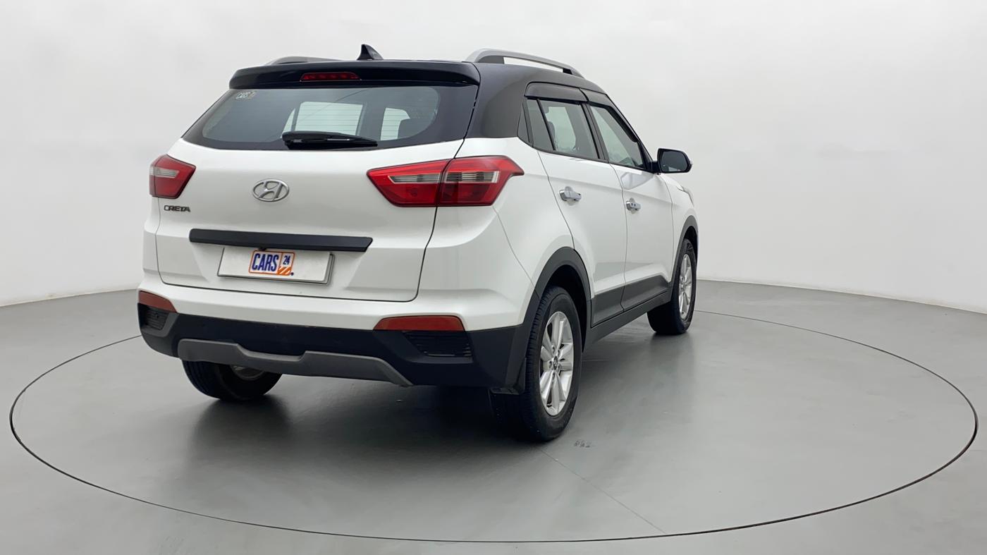 2017 Hyundai Creta SX PLUS 1.6 PETROL, Petrol, Manual, 81,394 km, Right Back Diagonal