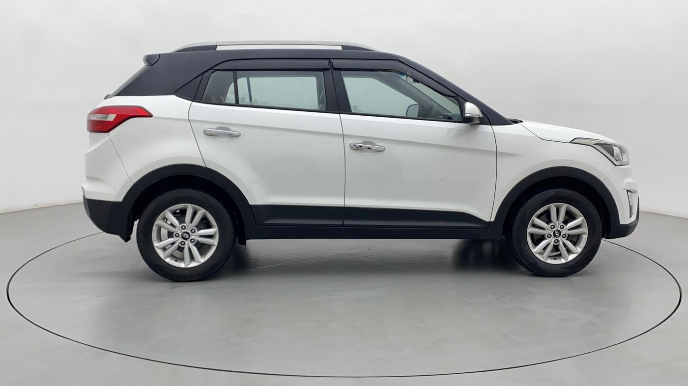 2017 Hyundai Creta SX PLUS 1.6 PETROL, Petrol, Manual, 81,394 km, Right Side View