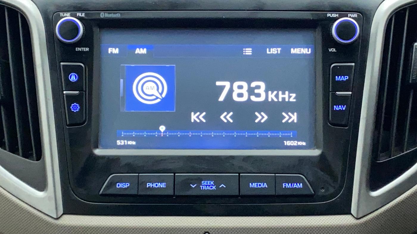 2017 Hyundai Creta SX PLUS 1.6 PETROL, Petrol, Manual, 81,394 km, Infotainment System