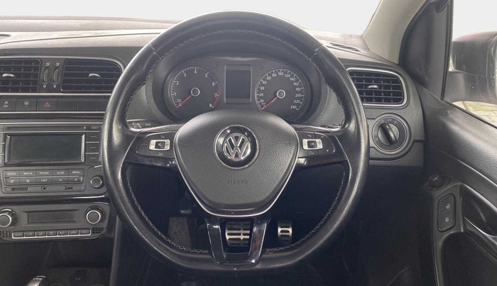 2015 Volkswagen Polo GT TSI AT, Petrol, Automatic, 66,311 km, Steering Wheel Close Up