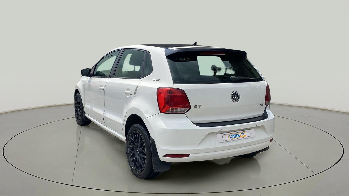 2015 Volkswagen Polo GT TSI AT, Petrol, Automatic, 66,311 km, Left Back Diagonal