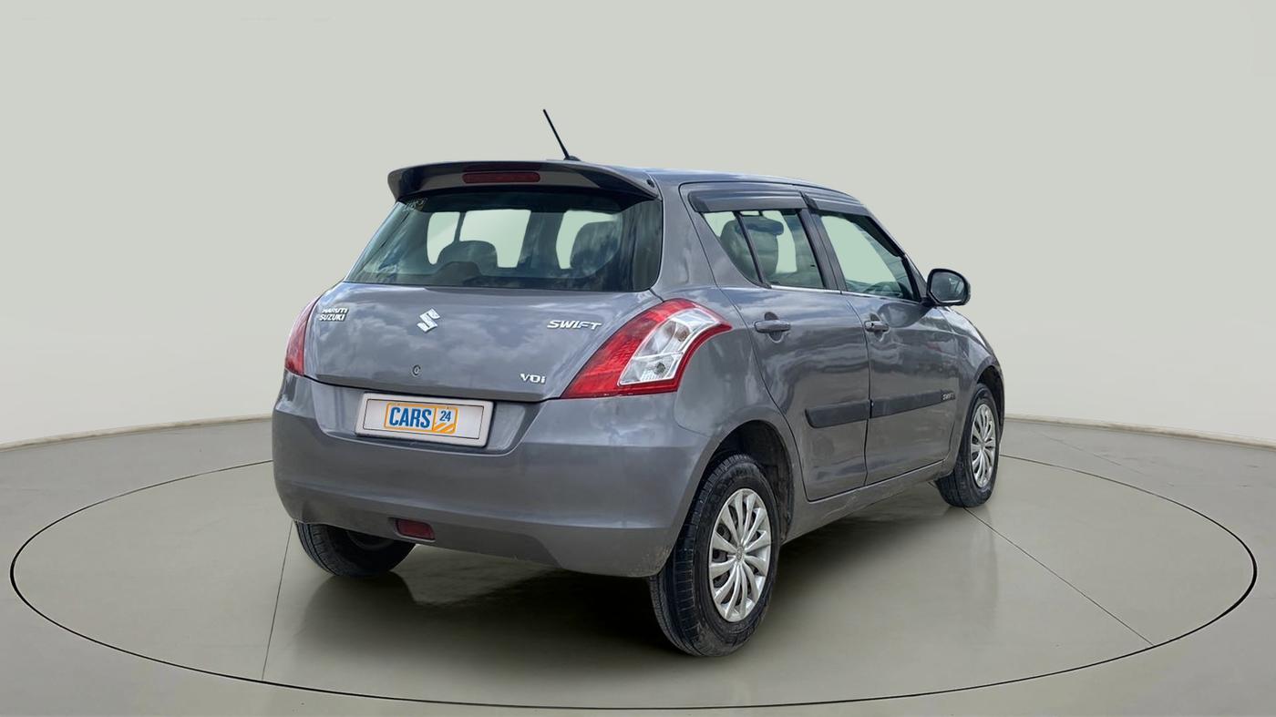2015 Maruti Swift VDI ABS, Diesel, Manual, 81,040 km, Right Back Diagonal