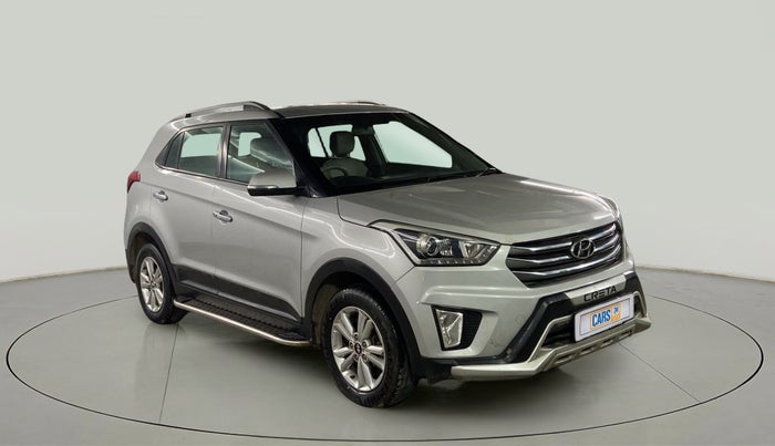 2016 Hyundai Creta SX PLUS 1.6 PETROL, Petrol, Manual, 46,505 km, Right Front Diagonal