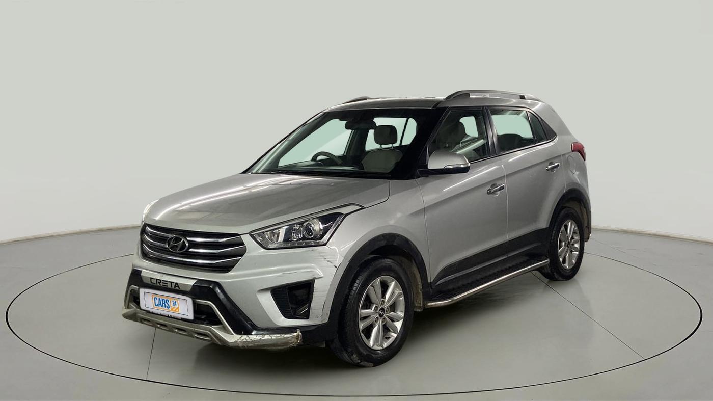 2016 Hyundai Creta SX PLUS 1.6 PETROL, Petrol, Manual, 46,505 km, Left Front Diagonal