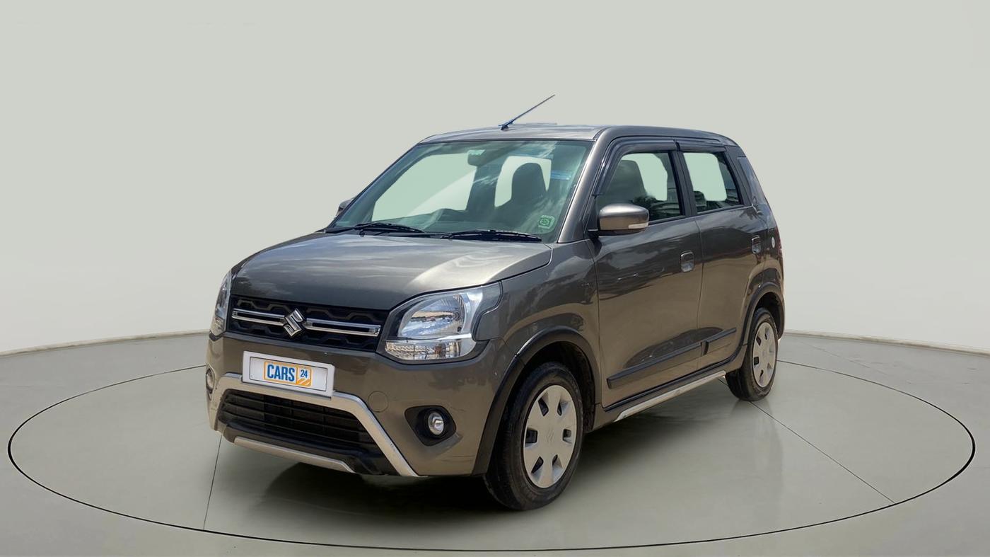 2021 Maruti New Wagon-R ZXI 1.2 AMT, Petrol, Automatic, 61,978 km, Left Front Diagonal