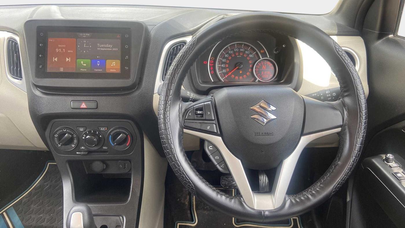 2021 Maruti New Wagon-R ZXI 1.2 AMT, Petrol, Automatic, 61,978 km, Steering Wheel Close Up