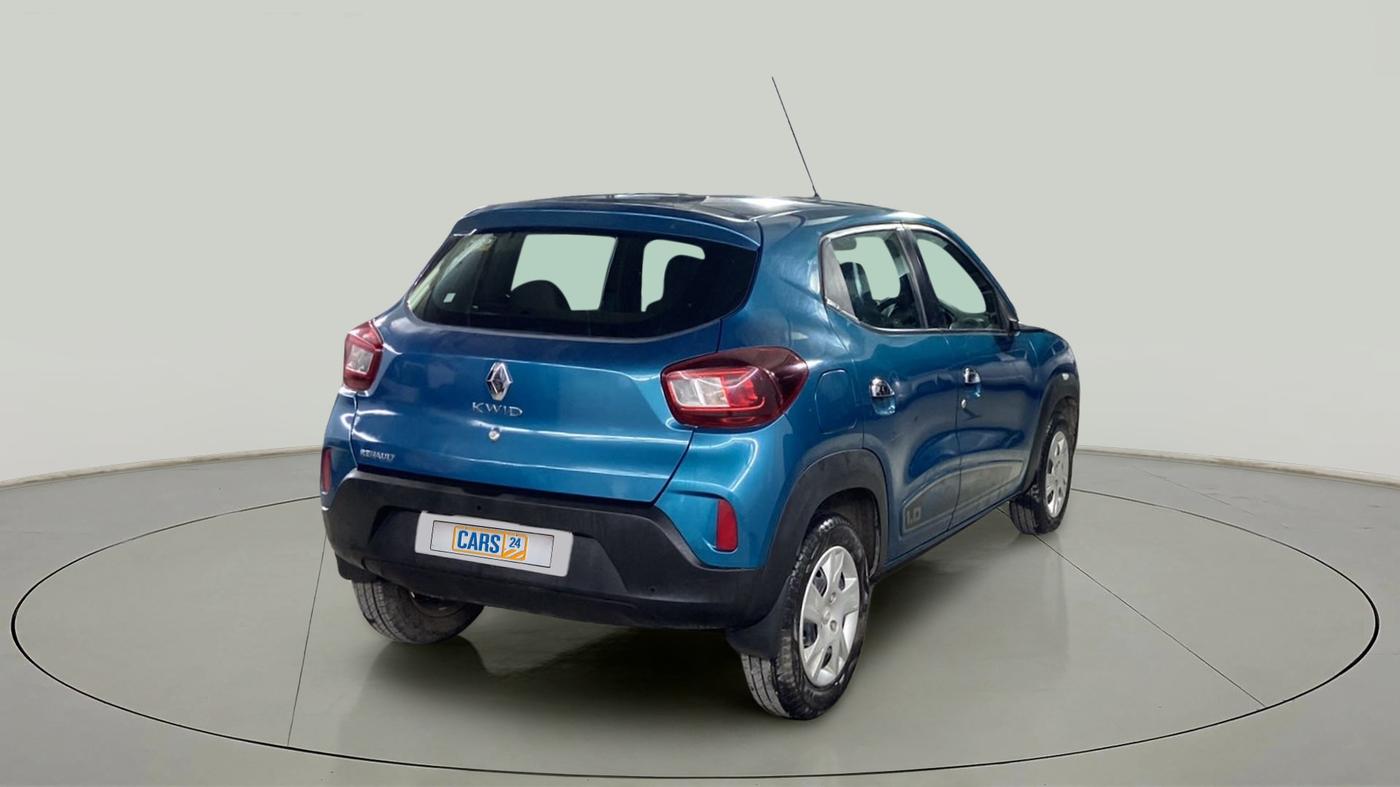 2020 Renault Kwid RXT 1.0 (O), Petrol, Manual, 18,624 km, Right Back Diagonal
