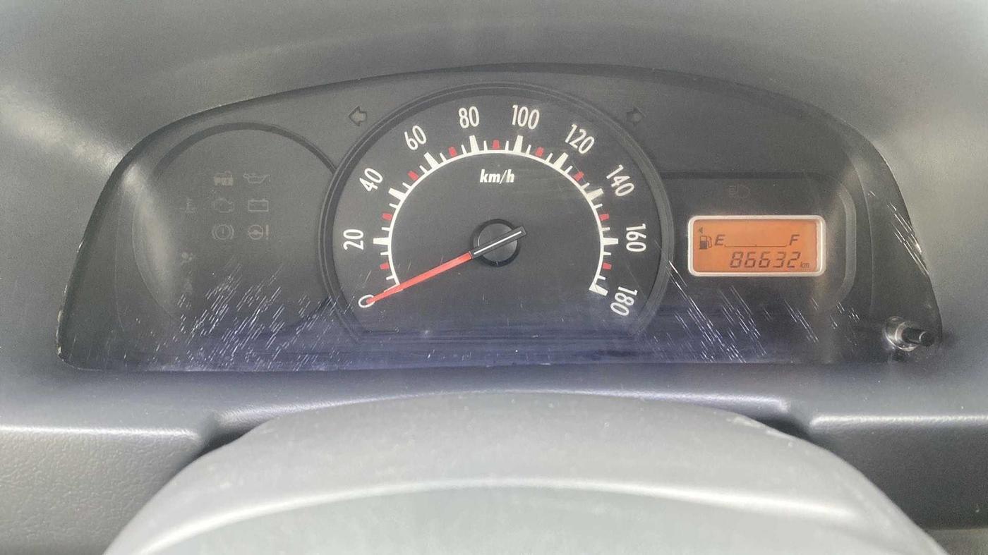 2010 Maruti Alto K10 LXI, Petrol, Manual, 86,907 km, Odometer Image