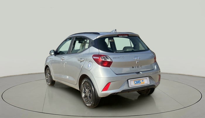 2020 Hyundai GRAND I10 NIOS SPORTZ AMT 1.2 KAPPA VTVT, Petrol, Automatic, 8,643 km, Left Back Diagonal
