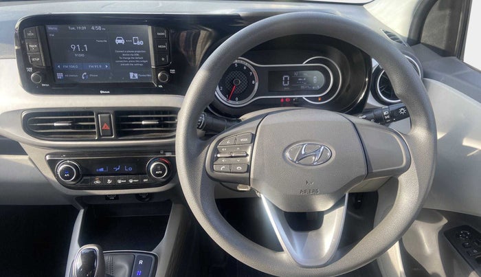 2020 Hyundai GRAND I10 NIOS SPORTZ AMT 1.2 KAPPA VTVT, Petrol, Automatic, 8,643 km, Steering Wheel Close Up