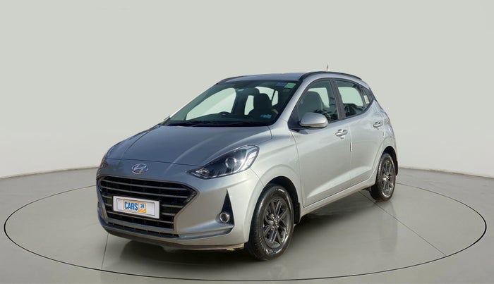 2020 Hyundai GRAND I10 NIOS SPORTZ AMT 1.2 KAPPA VTVT, Petrol, Automatic, 8,643 km, Left Front Diagonal